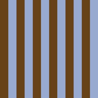 Duo I - Brown and Blue