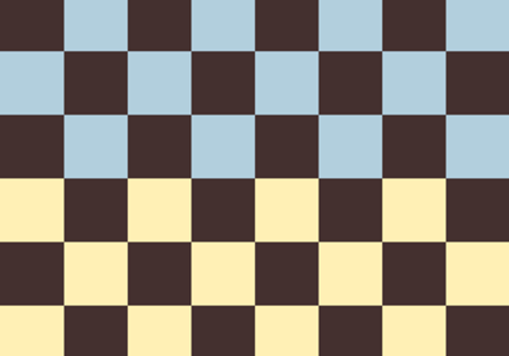 Quadriculado Fun - Butter and Blue