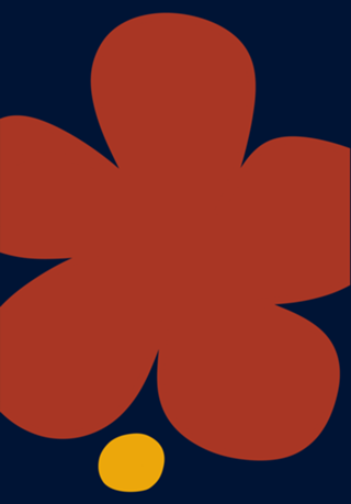 Flor - azul