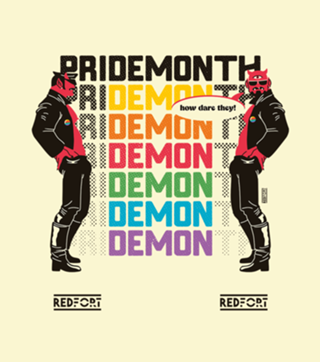 PriDEMONth How Dare They? white