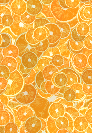 Estampa Laranja