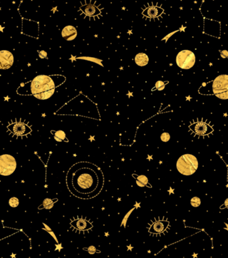 Cosmos (Black & Gold)