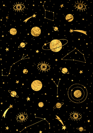 Cosmos (Black & Gold)