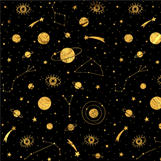 Cosmos (Black & Gold)
