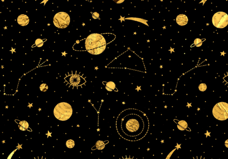 Cosmos (Black & Gold)