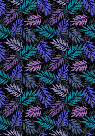 Colorful Leaves Pattern II