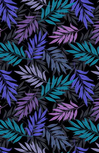 Colorful Leaves Pattern II
