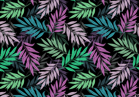 Colorful Leaves Pattern