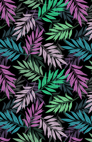 Colorful Leaves Pattern
