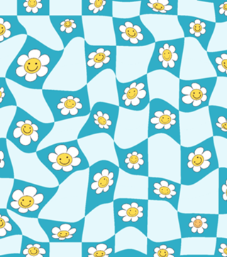 Groovy Hippie Flower Power II