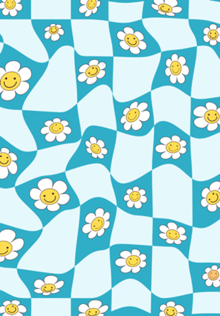 Groovy Hippie Flower Power II