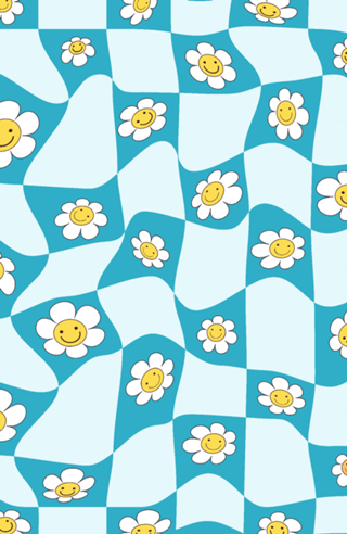Groovy Hippie Flower Power II