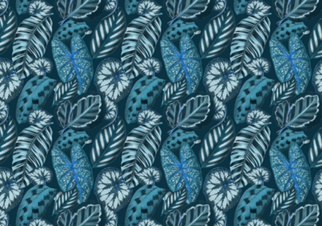Folhagem Azul