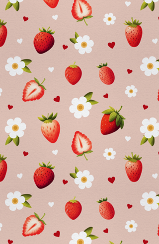 Strawberry Floral III