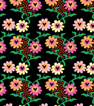 Flores Corações