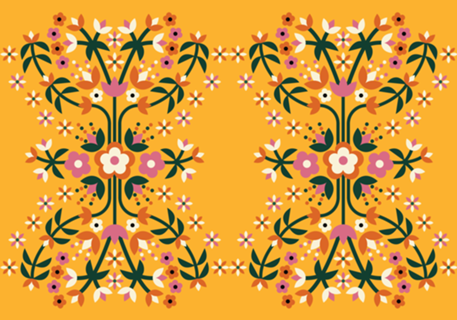 Floral Geométrico