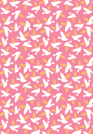 Pássaros Rosa