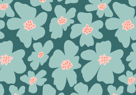 Retro - Flor Verde