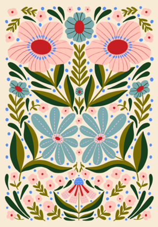 Folksy Floral
