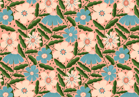 Flower Garden - Pêssego
