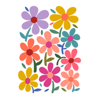 Bloom Flores Coloridas