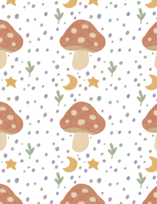 Cogumelos boho
