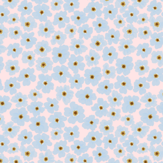 Pastel florido