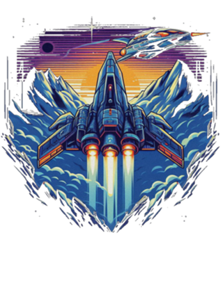 Retro game fan art Nave