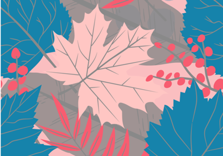 Floresta estampada