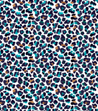 Animal Print | Aquarela com Glitter