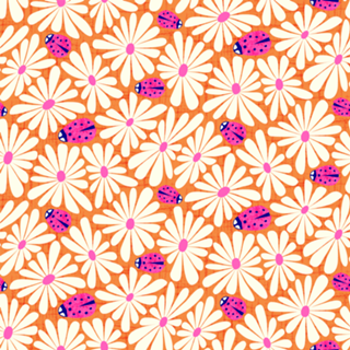 Margaridas e Joaninhas | Pink e Laranja