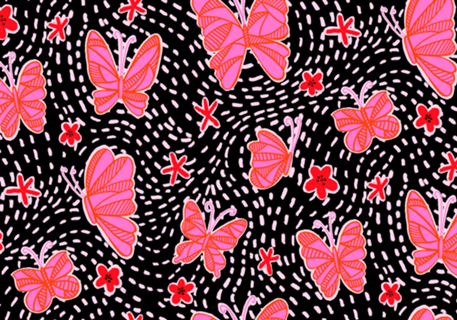 Borboletas Pink