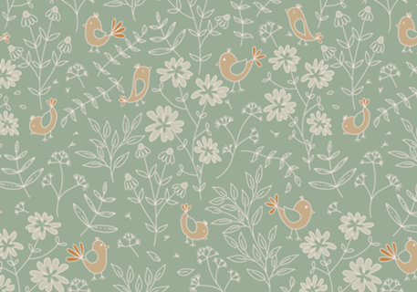 Passarinhos Boho | Sage