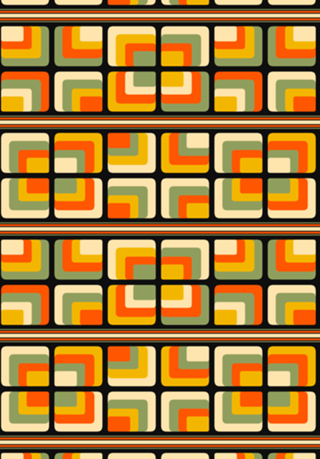 Estampa Geo-Retro