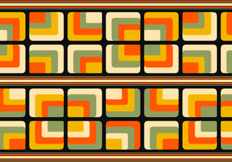 Estampa Geo-Retro