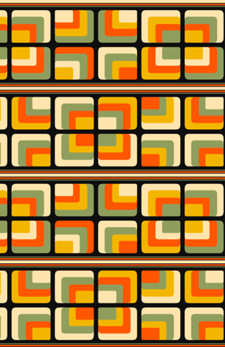 Estampa Geo-Retro