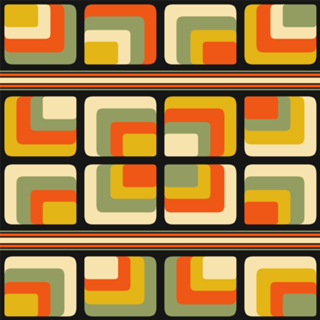 Estampa Geo-Retro
