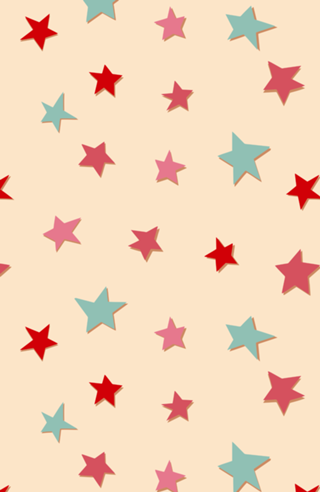 Estrelinhas | Rosas e Turquesa