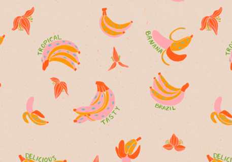 Flor de Bananeira | Pink e Bege