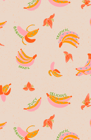Flor de Bananeira | Pink e Bege