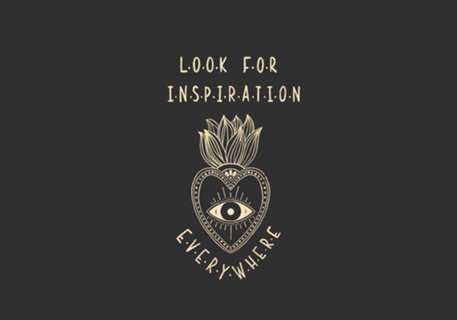 Look for inspiration everywhere | Sagrado Coração