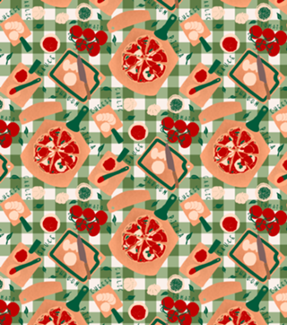 Pizza Party | Verde e Vermelho