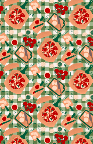 Pizza Party | Verde e Vermelho
