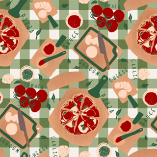 Pizza Party | Verde e Vermelho