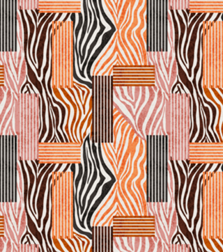 Abstract Zebra | Animal Print Desconstruído