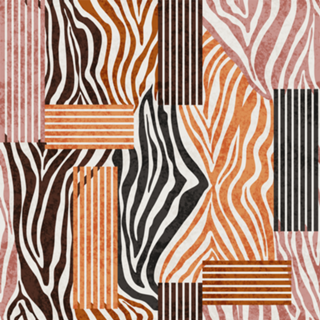 Abstract Zebra | Animal Print Desconstruído