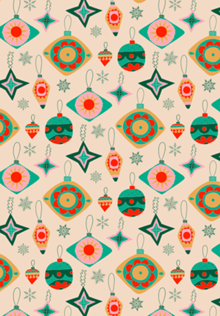 Bolinhas de Natal - bege