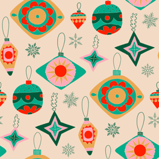 Bolinhas de Natal - bege