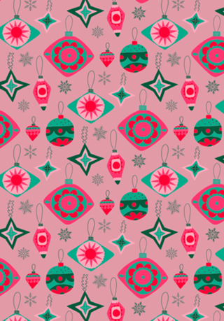 Bolinhas de Natal - Pink