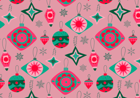 Bolinhas de Natal - Pink